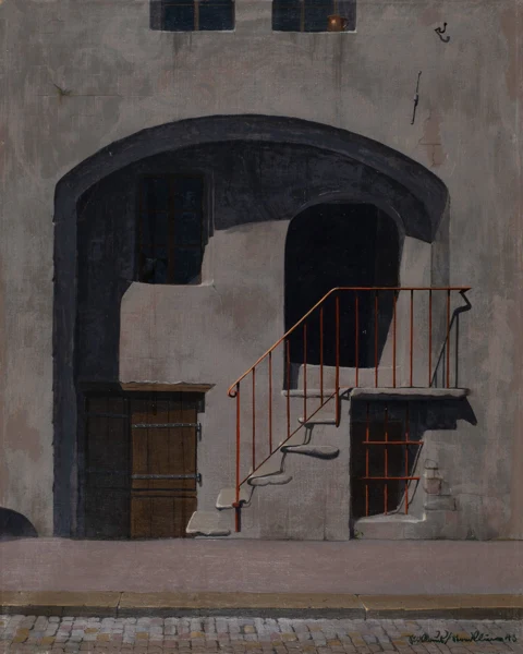 Niklaus Stoecklin — Haus in Sitten, 1943