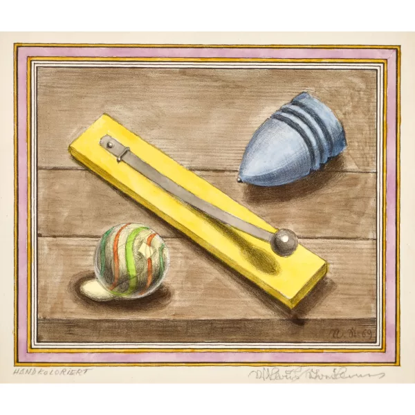 Niklaus Stoecklin — "Stillleben mit Glugger".