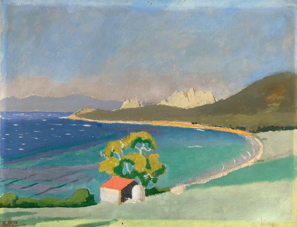 Niklaus Stoecklin — Porquerolles, Plages de la Courtade, 1923
