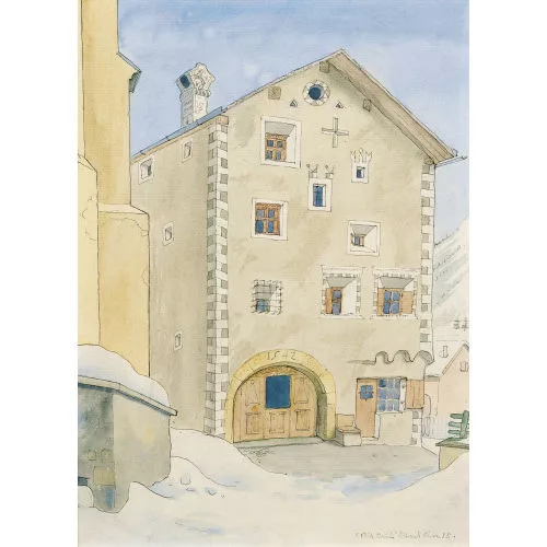 Niklaus Stoecklin — Engadiner Haus.