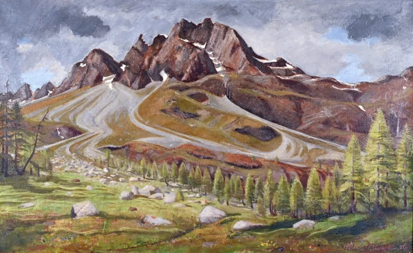 Niklaus Stoecklin — Piz la Greve, 1956