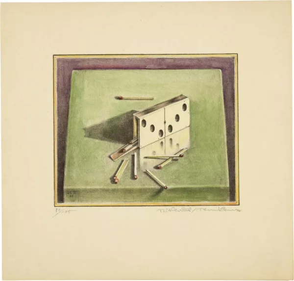 Niklaus Stoecklin — StreichhÃ¶lzer im Dominostein. - Glugger, GlÃ¤bbere und Suri