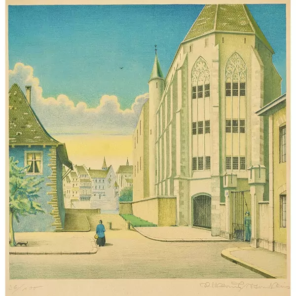 Die Klingentalkirche in Basel