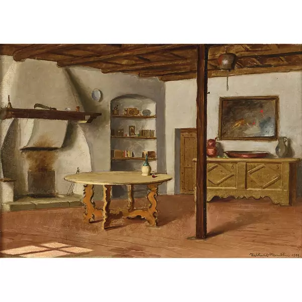 Bäuerliches Interieur