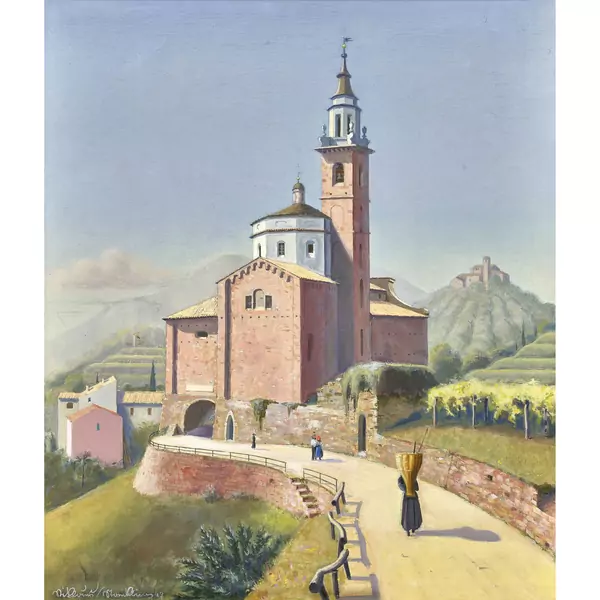 Die Kirche San Giorgio in Carona