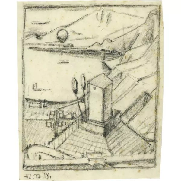 Niklaus Stoecklin — Casa rossa — Galerie Kornfeld