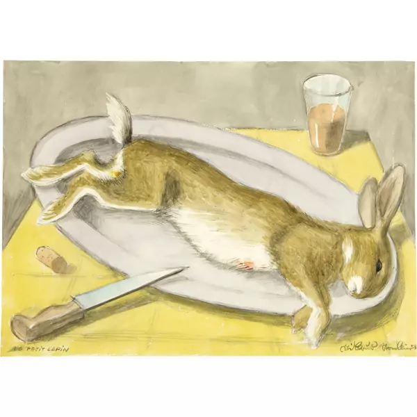 Niklaus Stoecklin — Le petit lapin — Galerie Kornfeld