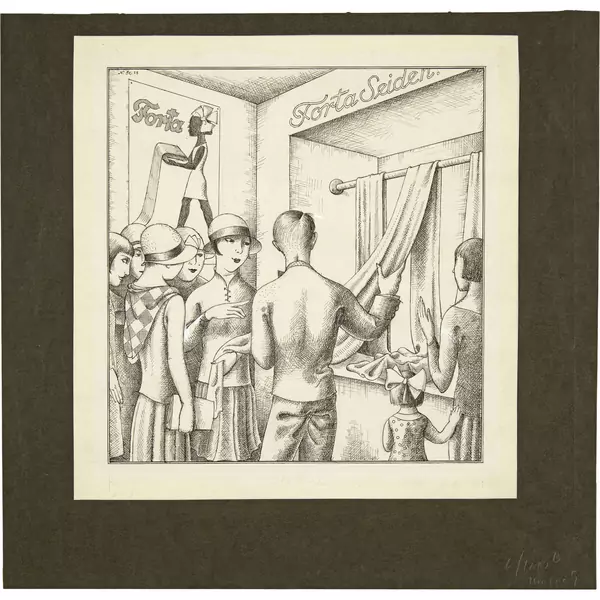 Niklaus Stoecklin — Forta Seiden — Galerie Kornfeld