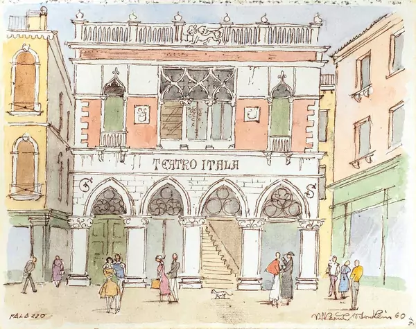 Niklaus Stoecklin — Vedute di Venezia — Galerie Kornfeld