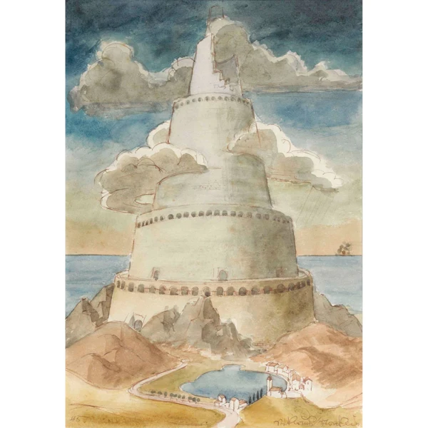 Niklaus Stoecklin — TURM ZU BABEL, 1945 THE TOWER OF BABEL, 1945