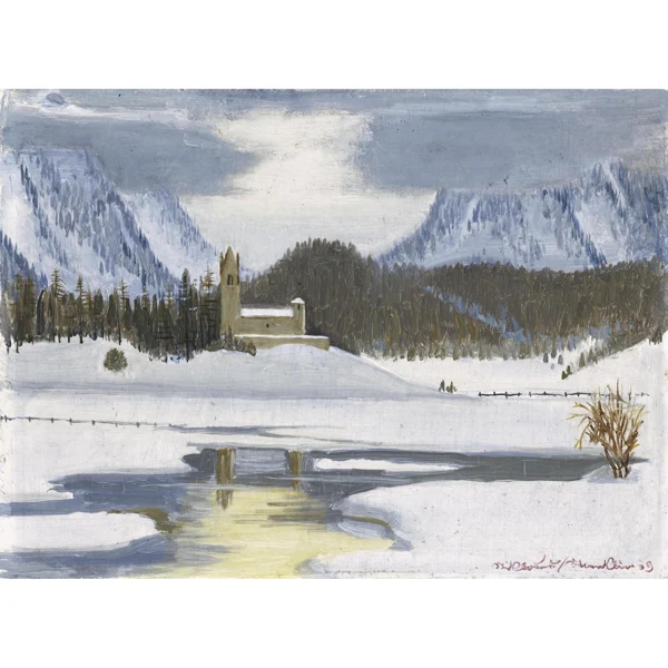 Niklaus Stoecklin — KIRCHE SAN GIAN (ENGADIN), 1939 CHURCH OF SAN GIAN (ENGADIN), 1939
