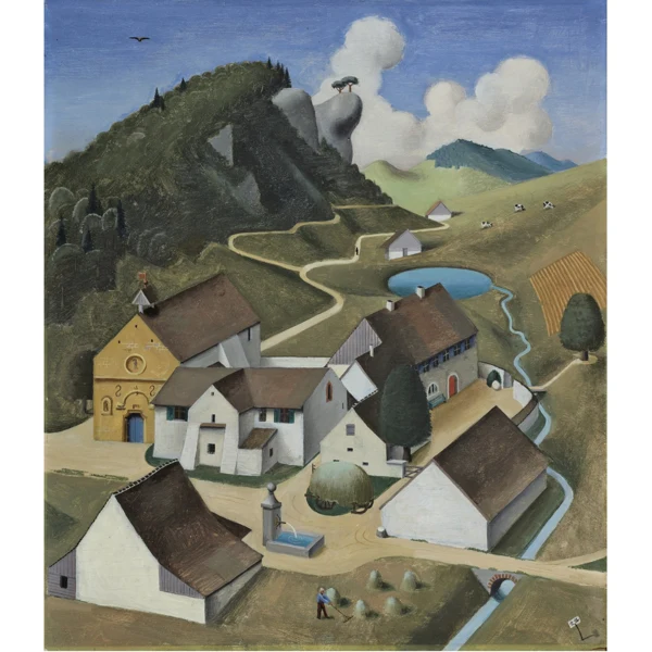 Niklaus Stoecklin — KLOSTER SCHÖNTAL, 1927ABBEY SCHÖNTAL, 1927