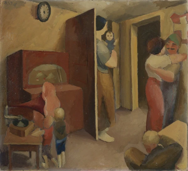 Niklaus Stoecklin — RESTAURANT LA PUSTERLA, 1918
