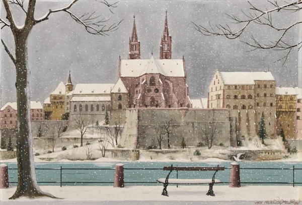 Niklaus Stoecklin — Münsterberg Basel, 1967
