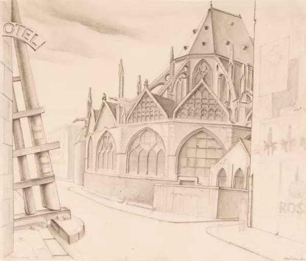 Saint-Séverin de Paris. 1929