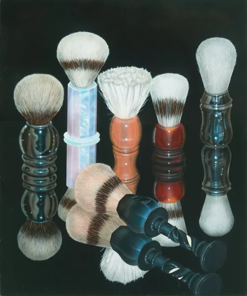Nolde Bänziger — Shaving brushes black