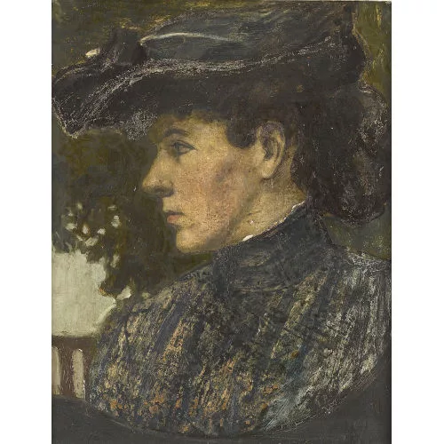 Numa Donzé — "Junge Frau".