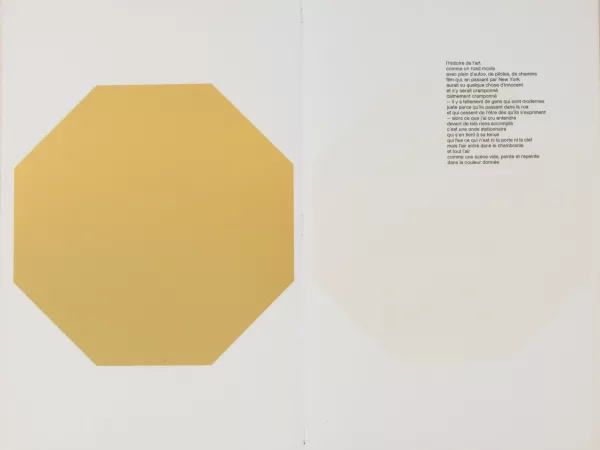 Olivier Mosset — Buch. Ohne Titel, 1996