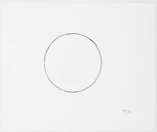 Olivier Mosset (1944) — "Sans titre",