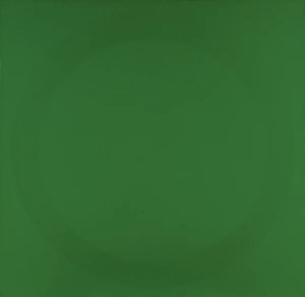 Olivier Mosset — Ohne Titel (Grünes Farbfeld mit Kreis), 1986