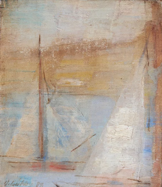 Oscar Lüthy — Segelschiffe, 1918