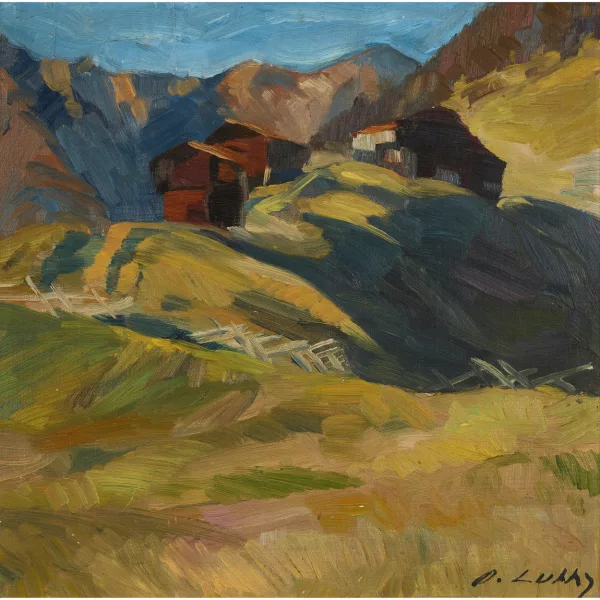 Oscar Lüthy — Auf der Alp.
