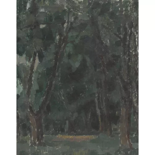 Oscar Lüthy — Waldstück.