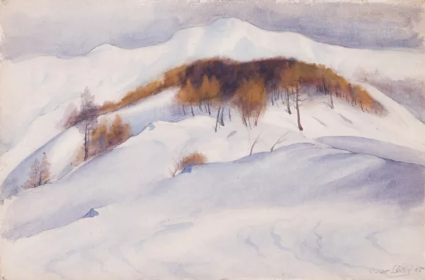 Oscar Lüthy — Winterlandschaft