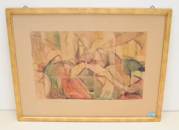Oscar Lüthy — Studie zu "Piéta d'Avignon