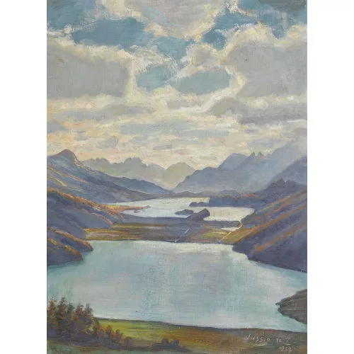 Oscar Nussio — "Silvaplanersee".