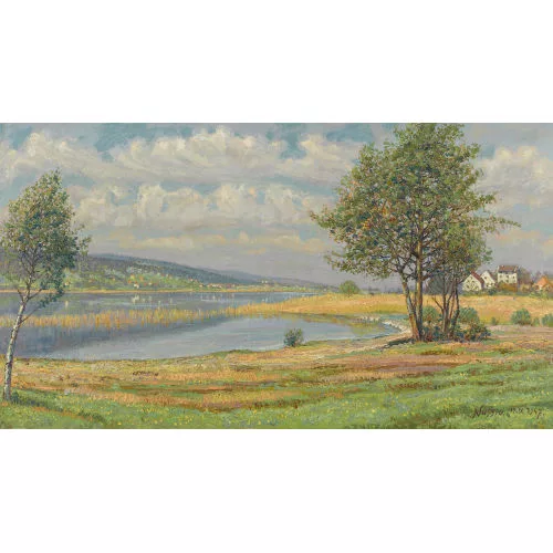 Oscar Nussio — "Greifensee (Fällanden)".