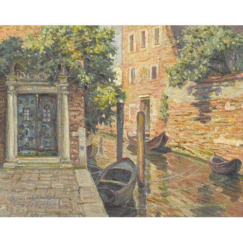 Oscar Nussio — "Motiv aus Venedig".