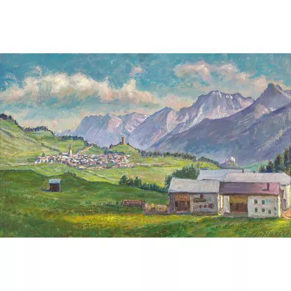 Sommerliche Berglandschaft
