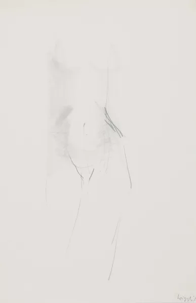 Oscar Wiggli — Weiblicher Torso, 1968