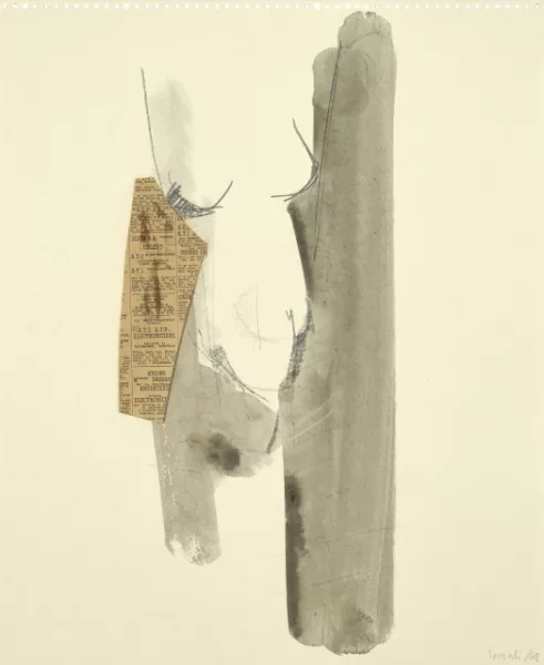 Oscar Wiggli — Konvolut mit 3 Aquarellen, 1 Zeichnung, 3 PÃ¤gedrucken, 1 PrÃ¤gedruck auf Metallplatte, 1 Radierung