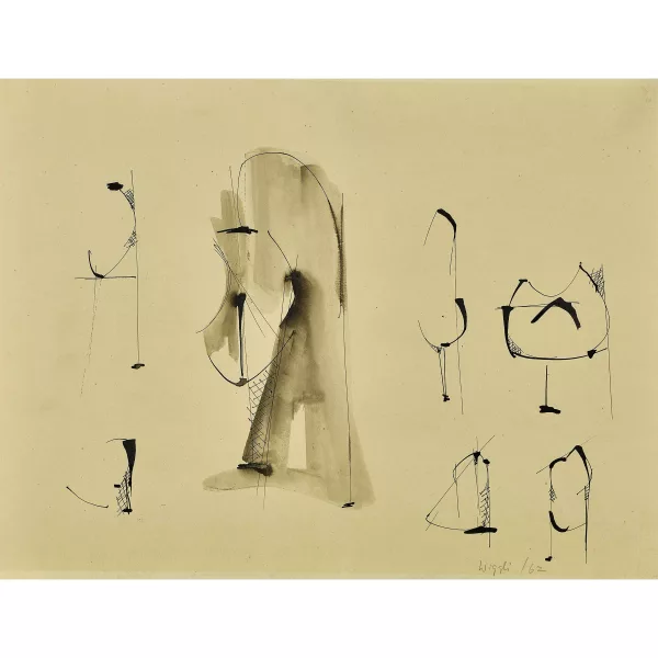 Oscar Wiggli — Abstrahierte Figurenstudien.