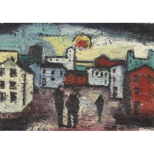 Oskar Althaus — "Feierabend".