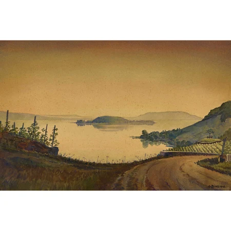 Bielersee mit St. Petersinsel