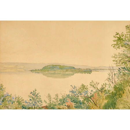 Bielersee mit St. Petersinsel