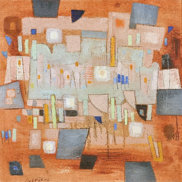 Oskar Dalvit — Komposition, 1957