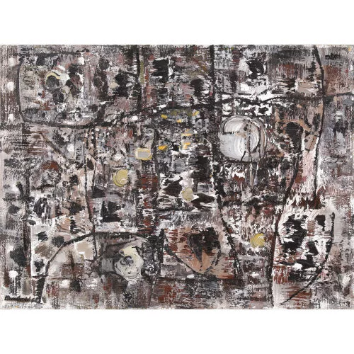 Oskar Dalvit — "Rindenmotiv".