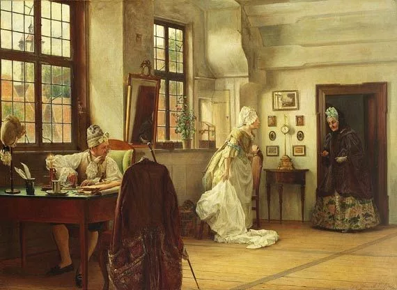 Oskar Freiwirth-Lützow — Die Gevatterin