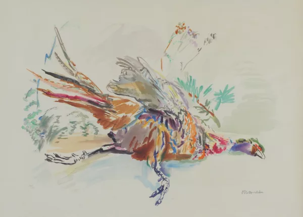 Oskar Kokoschka — Fasan, 1973