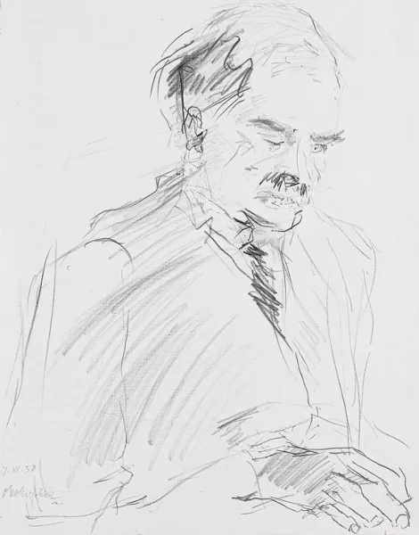 Oskar Kokoschka — Ernest Rathenau