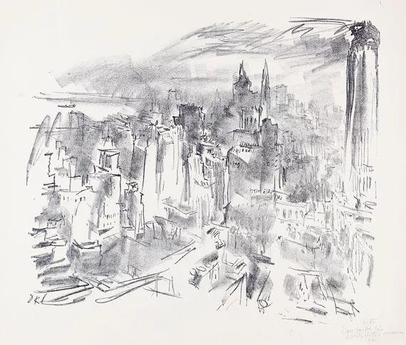 Oskar Kokoschka — Manhattan I