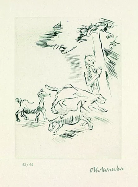Oskar Kokoschka — Der Beobachter