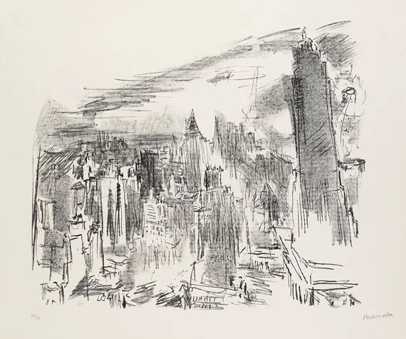 Oskar Kokoschka — Manhattan II