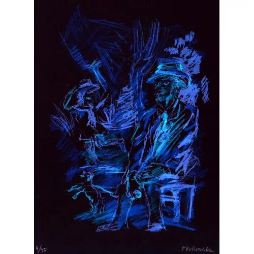 Oskar Kokoschka — Erlebnis in Nepal.
