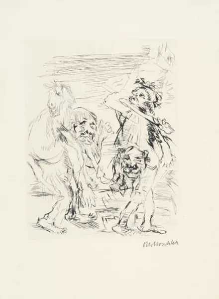 Oskar Kokoschka — Aristophanes, Die Frösche