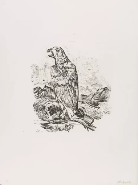 Oskar Kokoschka — O Ewigkeit, Du Donnerwort ("Bachkantate")